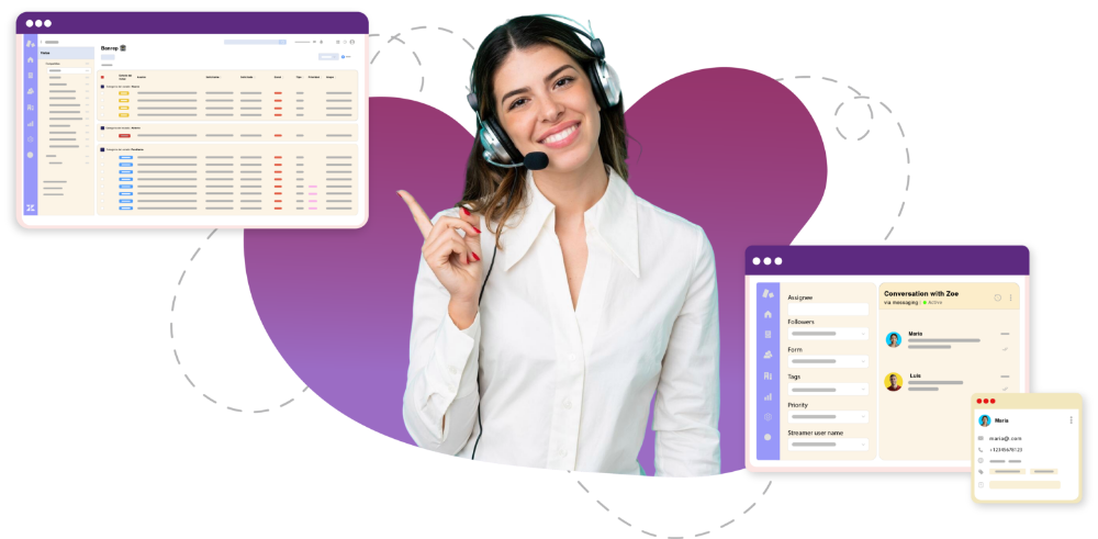 asesor de viajes en Colombia atendiendo clientes